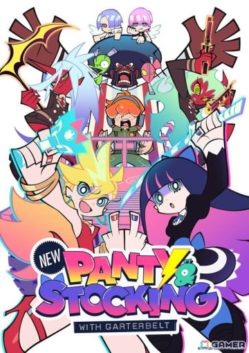 アニメ「New PANTY ＆ STOCKING with GARTERBELT」7月9日25時より放送・配信決定！キービジュアル＆メインPVも公開に