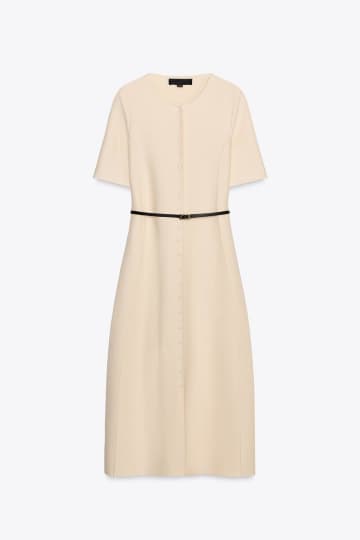 【ZARA】着るだけでサマ見え「淡色ワンピ」