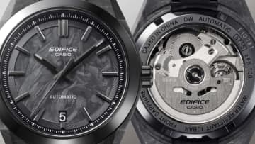 カシオ初 機械式ムーブメント搭載「EDIFICE」