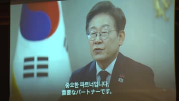 韓国・李大統領、日韓は「重要なパートナー」　日韓国交60年でビデオメッセージ