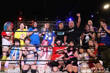 【試合詳細】6･14　hotシュシュ　レッスル武闘館大会　キク＆星いぶき＆しのせ愛梨紗 vs 緋彩ませ＆緋彩もえ＆若菜きらり　高岩竜一 vs 大野翔士　こゆき＆エチカ・ミヤビvs 横山佳和＆ダヴィッド・モラベック　ミス・モンゴル vs ASHUKA