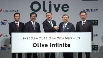 三井住友FG×SBIHDで新会社設立へ　「Olive」を強化したサービスを来春から提供予定
