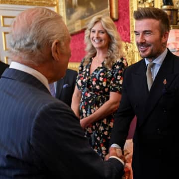 デビッド・ベッカム、「ナイト」の称号授与に感激