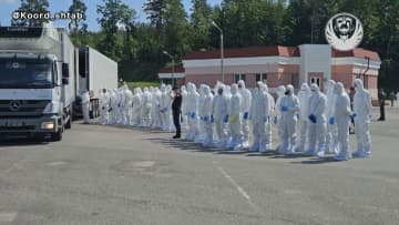 ロシアから約6000人の遺体返還　ウクライナ側「ロシア側が意図的に水増し」