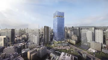 三菱地所、清水建設／トーチタワー建設が新たな段階へ／順打ちと逆打ちを併用