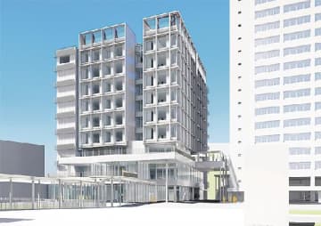 鶴学園／広島工業大学新情報学部棟新築が起工／施工は錢高組、２７年３月完成へ