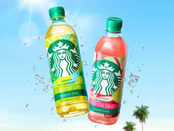 セブン-イレブン「スターバックス ME MOMENT」に夏の新作！「サンシャイン ライム/トロピカル ツイスト」発売