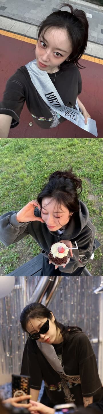 腕には個性的なタトゥー　プロ野球選手と結婚も約2年で離婚、“バツイチ”韓国アイドルが誕生日を満喫