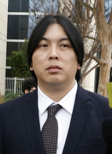 水原一平被告、米東部で収監　不正送金、禁錮4年9月