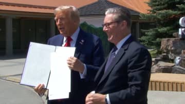 トランプ大統領「双方にとって公平な協定」アメリカ・イギリス間で貿易交渉が最終合意したと発表