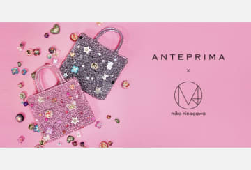 「ANTEPRIMA × 蜷川実花」ワイヤーバッグをキャンパスに多彩なモチーフを施したコラボコレクションが登場