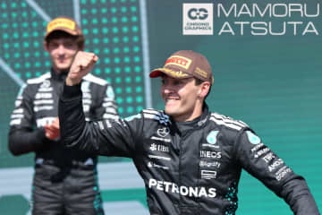 【F1カメラマン熱田護の「気合いで撮る！」】第111回：カナダGPはメルセデスのラッセル選手＆アントネッリ選手がW表彰台！　自然豊かでウッドチャックもいっぱい!!
