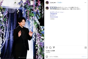 津田健次郎の“おもてなし”にファンうっとり　ディナーショーのスーツ＆和装が似合いすぎ