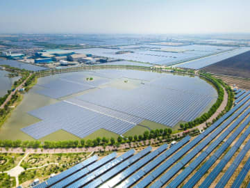 山西省最大の水上太陽光発電プロジェクトが予定通り発電開始―中国