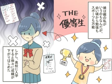 入学後、娘が成績不振に！義母「今日も持ってきたよ」私「まさか」→ 娘の集中力低下を招いたものとは
