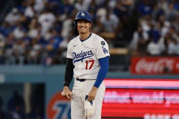 大谷翔平の“フリフリ”が「かわいい」　663日ぶり登板→適時打後のリアクションが「楽しそう」