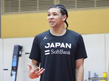 ハーパーが日本代表入りへ“積極”アピール…河村勇輝と再会し刺激