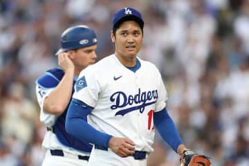 大谷復活161キロを受けた捕手スミス「皆ワクワクしていたよ」　ド軍初登板の28球に感慨「これからたくさん投げられるといい」