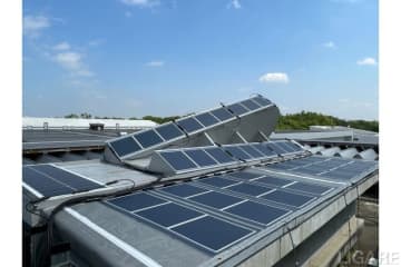 大林組とアイシン、ペロブスカイト太陽電池の実用化に向けた実証開始