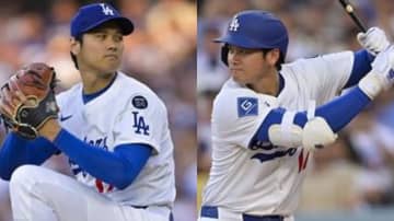 二刀流復活の大谷翔平　1イニング1失点＆4打数2安打2打点の成績で打率は3割に回復　ドジャースが猛攻で大谷投手復帰戦を勝利で飾る　観客は総立ちで祝福