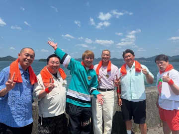 上地雄輔、松坂大輔と“Y高最強バッテリー”再現!?『帰れマンデー』ロケで架空野球部メンバー結成