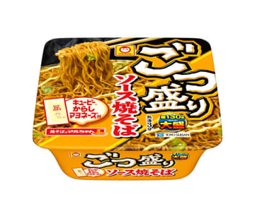東洋水産 10月に「ごつ盛り ソース焼そば」を値上げ 出荷価格10％アップ