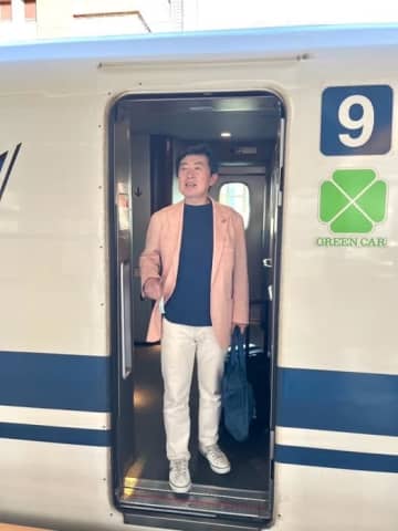 笠井アナ、仕事帰りの新幹線で声をかけてきた人物「突然、背中をどつかれました」