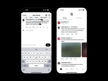 Threads、ネタバレ防止機能をテスト。テキスト/画像に「ぼかし」を設定できる
