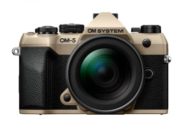 アウトドアシーンに向けた防塵・防滴仕様の小型軽量ミラーレス一眼カメラ「OM SYSTEM OM-5 Mark II」