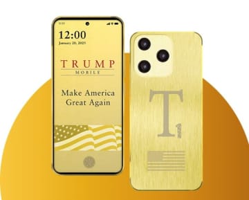 トランプ一族企業、MVNO回線と金色スマホ「T1 Phone」発表…売り文句に「米国製」