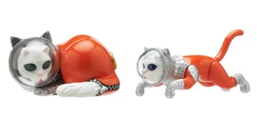 美術作家ヤノベケンジの宇宙猫がカプセルトイ化　可動ギミックも搭載