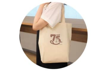 「不二家」ペコちゃん生誕75周年グッズを発売！ 「HAPPY BAG」など展開