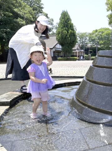 茨城県内、今年初の猛暑日　古河35.9度、大子町35.8度