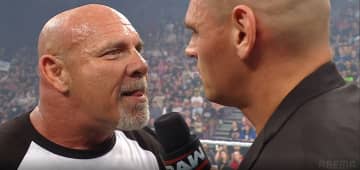 【ＷＷＥ】58歳ゴールドバーグ電撃登場！　世界ヘビー級王者グンターに挑戦へ「次はお前だ！」