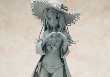 この“ほっそい肉付き”が担当Pを狂わせる…！『学マス』“篠澤広”が描き下ろし水着衣装でフィギュア化―原型初公開