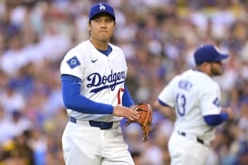 「落ち着かせようと…難しいよね」大谷翔平、663日ぶりの“熱すぎる28球”を受けたド軍正捕手が舞台裏を明かす！「みんな興奮」「彼は普通の日と同じだったよ」