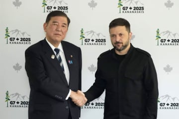 地雷除去会議、10月開催へ　石破首相が表明、ウクライナ復興