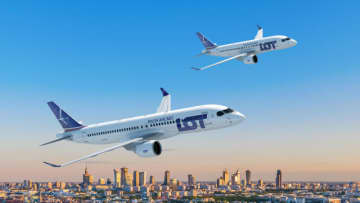 LOTポーランド航空、A220-100・-300を初導入！ パリ航空ショーで40機確定発注