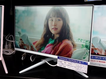 ViewSonicのドスパラ限定ゲーミングモニター「VX2428J2-BL-7」が入荷、カラーはパステルブルー