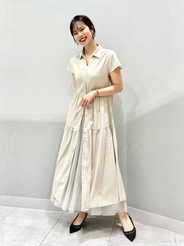 大人は“甘めワンピ”どう着る？【GU】店員さんがお手本♡「最旬コーデ」