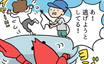 ザリガニが水槽から逃げ出す!? 「苦手ママ」が飼育するときのポイント【マンガでわかる！おっかなびっくり飼育】