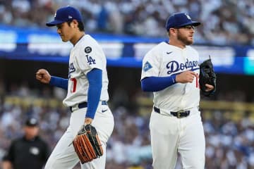 “投手・大谷”を生で見て圧倒された同僚「非現実的だ」　漏らした驚きの声「ベンチに戻らず…」