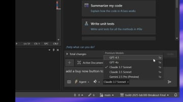 「Visual Studio 2022」の月次更新、「Copilot」エージェントモードが一般提供開始／「Gemini 2.5 Pro」と「GPT-4.1」にも対応、MCPも利用可能