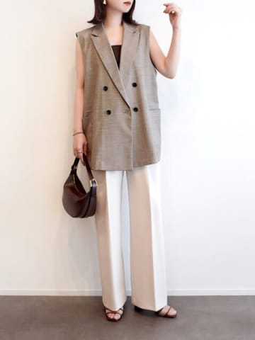 大人の夏は「ワイドパンツ」で簡単に垢抜ける♡シンプルなのにおしゃれ見え抜群！お手本コーデ集