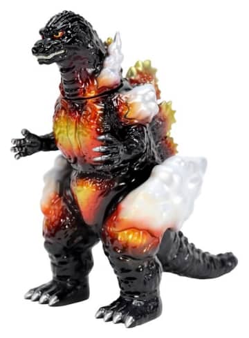 ゴジラ「CCP ミドルサイズシリーズ ゴジラEX 第10弾 バーニングゴジラ クリアレッド Ver.」