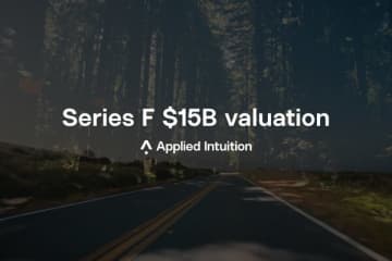 Applied Intuition が 150 億ドルの評価額でシリーズ F ラウンドを完了：すべての移動機械におけるビークル インテリジェンスの普及を加速