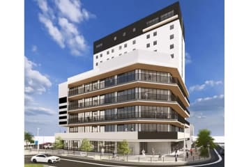 「たびのホテルlit豊川」、2026年秋開業　駅前複合ビルに