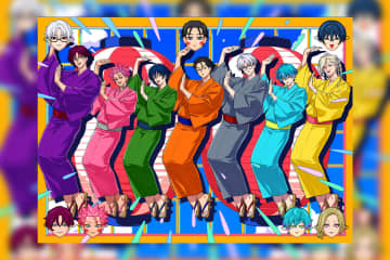 超人的シェアハウスストーリー『カリスマ』初の大規模展覧会「祝4周年・カリスマ凡祭り」開催決定 / 浴衣姿のカリスマが踊る描きおろしビジュアルも公開