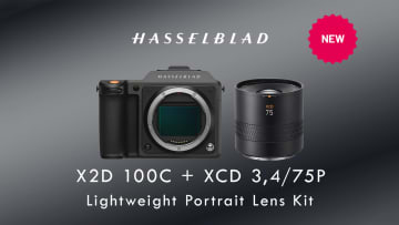 Hasselblad、1億画素中判カメラ「X2D 100C」とレンズ「XCD 3,4/75P」特別キット発売。美しいボケ味、ポートレート撮影に最適