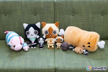 「モンハン」に登場するアイルーやプーギーたちがぬいぐるみになって登場！全国のアミューズメント施設にて6月下旬より順次展開